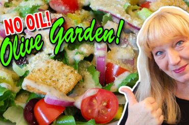 Plant Based Creamy Italian Salad Dressing Recipe | Vegan Olive Garden Copycat | No Oil No Soy Sauce