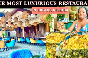 Touring THE MOST LUXURIOUS Asian/Italian/ Chinese/Lebanese Restaurant in Lagos State, Nigeria!!!