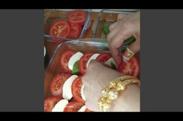 Easy Caprese Salad Recipe |Healthy Italian Caprese Salad Recipe |#Shorts