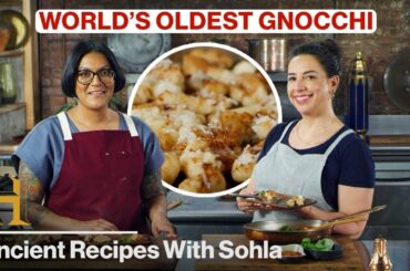 Sohla Makes Medieval Gnocchi (with Carla Lalli Music!) | Ancient Recipes With Sohla