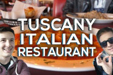 Tuscany Italian Restaurant! | Will Vlog For Food