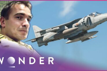 Harrier Jump Jets Assault Taliban Forces From Kandahar | Airforce Afghanistan | Wonder