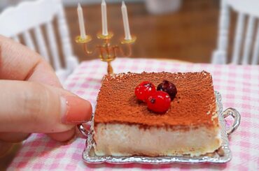 Italian Miniature Tiramisu Cake Recipe | ASMR Cooking Mini Bakery