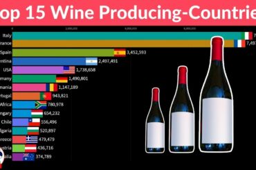 Wine Production by Country 2021 (1961-2021)
