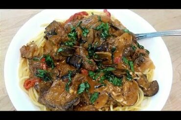 Leftover Brisket & French Onion Soup makes amazing Beef Marsala - PoorMansGourmet