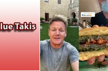 Blue Takis | Gordon Ramsay Reacts To TikTok Cooking Videos | #Shorts
