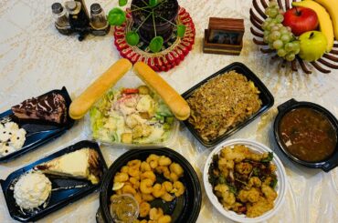 Dinner from 3 different restaurants || Olive Garden || Peter changs || Cheese cake factory