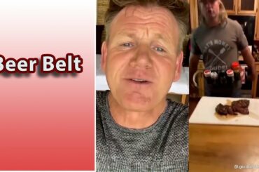 Beer Belt | Gordon Ramsay Reacts To TikTok Cooking Videos | #Shorts