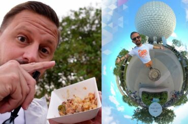 Eating At The New Booths At Disney's EPCOT Food & Wine Festival & Talking About Disney Genie!