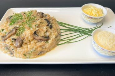 Risotto | Tuna & Mushrooms Risotto | Risotto Tonno e Funghi | Italian Style | Deea's Cucina