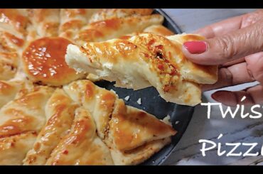 Veg Twist Pizza Recipe | Pizza Twisties | Pizza Lovers Fav | Tasty Italian Recipe you have to try