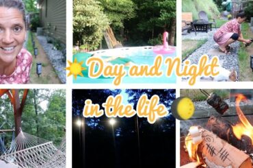 Day and Night in the Life of a Large Family Home