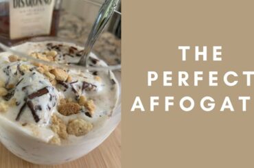 Affogato | Italian Gelato and Coffee Dessert Recipe #shorts