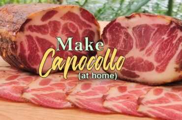 Easy way to make dry cured Italian Capocollo at home - Dry Curing Meats for Beginners