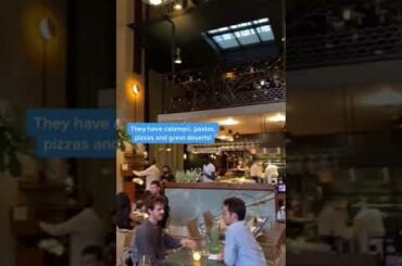 A glam Italian joint in the center of Paris!#shorts #paris #italianfood #restaurant #urbanjournalist