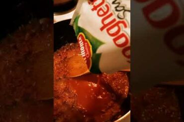 ITALIAN SPAGHETTI WITH ARGENTINA CORNED BEEF || SIMPLE RECIPE #shorts