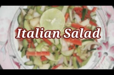 Italian Salad Recipe||Quick and Easy Weight Loss Salad Recipe||by Taste of Home||#shorts