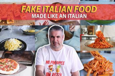 Fake ITALIAN FOOD Made Like an Italian (New Series Trailer)