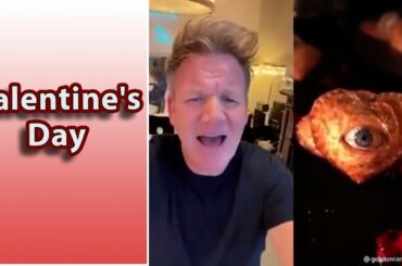 Valentine's Day | Gordon Ramsay Reacts To TikTok Cooking Videos | #Shorts