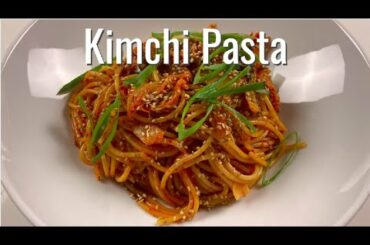 you need to try this KIMCHI PASTA - korean/italian fusion