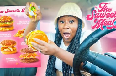 TRYING THE SAWEETIE MEAL!