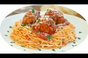 Meatballs Spaghetti Sauce (arabic foods / Italian herbs)