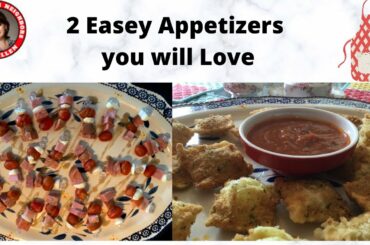 EP 91 how to make 2 Easy Appetizers with Italian Flavors | Great for gatherings or game night |