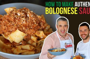 How to Make AUTHENTIC BOLOGNESE SAUCE Like a Nonna from Bologna