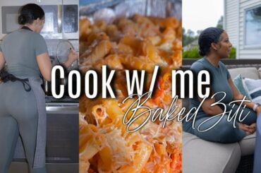 COOK WITH ME: HOW TO MAKE BAKED ZITI & NEW WINE! (W/ MUST HAVE TIPS) | KRISTYN ALEXIS COOKS