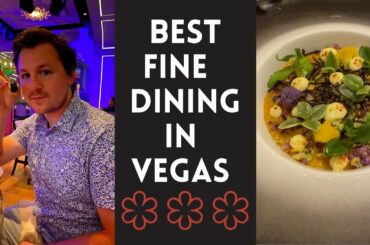 The Best Fine Dining in Las Vegas | Come Along to Our Top Five Favorite Restaurants with Epic Food!