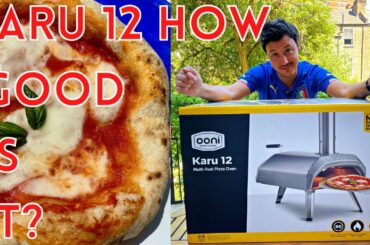 An Italian Unboxing and First Pizza on the Ooni Karu 12 - review and comparison