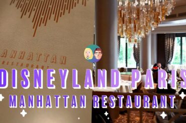 Manhattan Restaurant Dining Review | Disneyland Paris Hotel New York The Art Of Marvel | Yaz and Ash