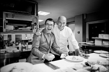 Share a glass with Wendy and the owners of Oso Ristorante