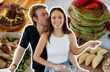 WHAT WE EAT IN A DAY *couples edition*