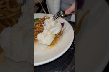 Cheesy Eggplant Pasta #Shorts