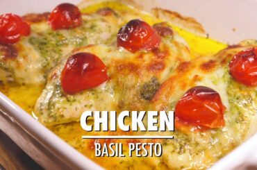 Chicken With Basil Pesto | Chicken  Recipe | Italian Style