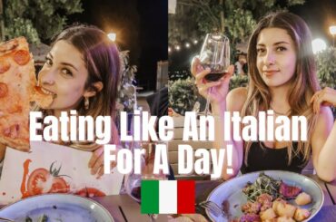 EATING LIKE AN ITALIAN FOR A DAY | Italian food |Stay At Home Mom Vlog |Family Dinner |Military Wife