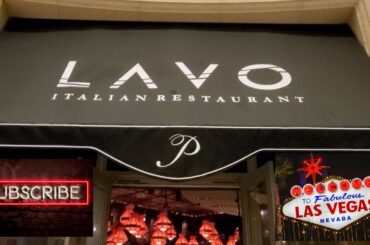 Las Vegas- Lavo Italian restaurant Review. Very swanky!!!!
