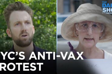Jordan Klepper Debates Anti-Vax Mandate Protesters in NYC | The Daily Show