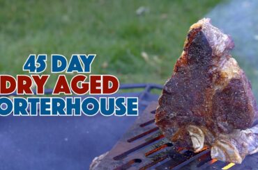 45 Day Dry Aged Porterhouse Steak - Glen And Friends Cooking