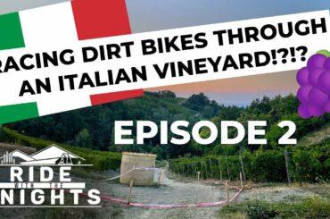 Racing dirt bikes through an Italian vineyard!? | Italy ISDE 2021 Episode 2