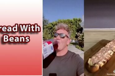 Bread With Beans | Gordon Ramsay Reacts To TikTok Cooking Videos | #Shorts