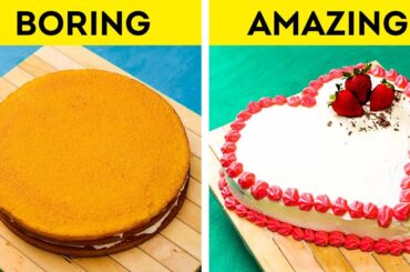 Amazing Cake Decor Ideas You Can Easily Repeat || 5-Minute Recipes For Sweet Tooth!