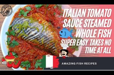 Italian Fish Recipes | How To Cook Fish
