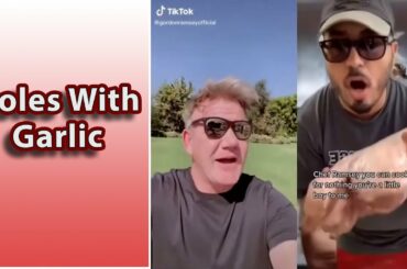 Holes With Garlic | Gordon Ramsay Reacts To TikTok Cooking Videos | #Shorts
