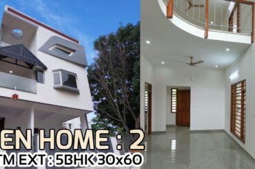 Zen Home 2 | 30x60 5BHK New Independent ForSale BTM Ext #Bengaluru