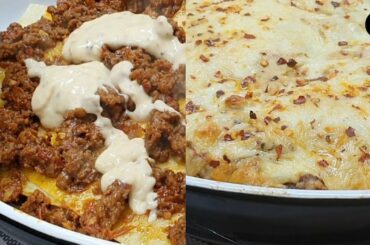 Beef Lasagna Easy Recipe| Traditional Italian lasagna  #shorts #YouTubeShorts