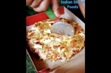 Chili cheese Italian Pizza | Mumbai street food | Indian Street Foods #foodblogger #yummy #tasty
