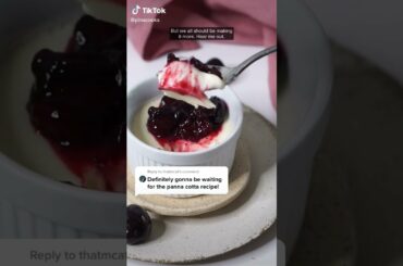 why haven’t I made panna cotta more often ! #italianfood #italiandessert #pannaco