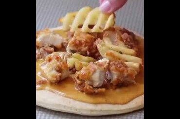 Thick Chicken Cheesy  Pizza Restaurant style | Pizza base making | #shorts